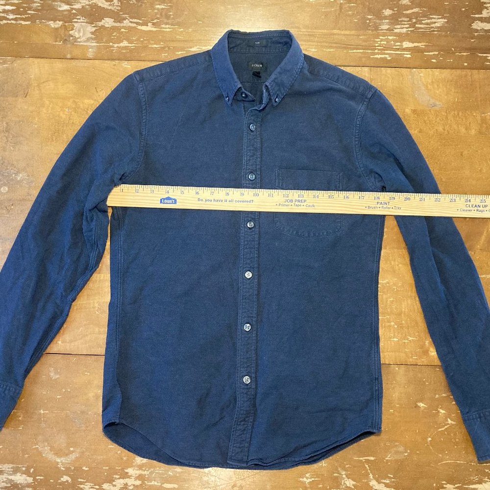 J Crew Oxford Button-Down Shirt Slim Fit S